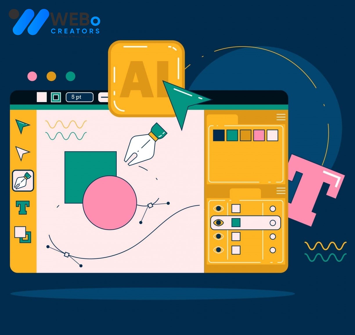 Professional Expert Vector Design Adobe Illustrator Solutions in Jeddah