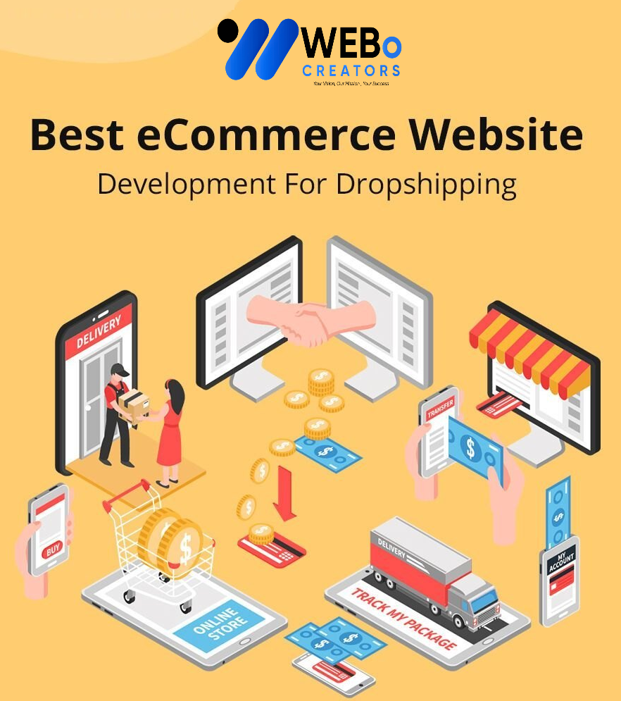 Modern Shopify dropshipping store design for online selling in Jeddah 2026