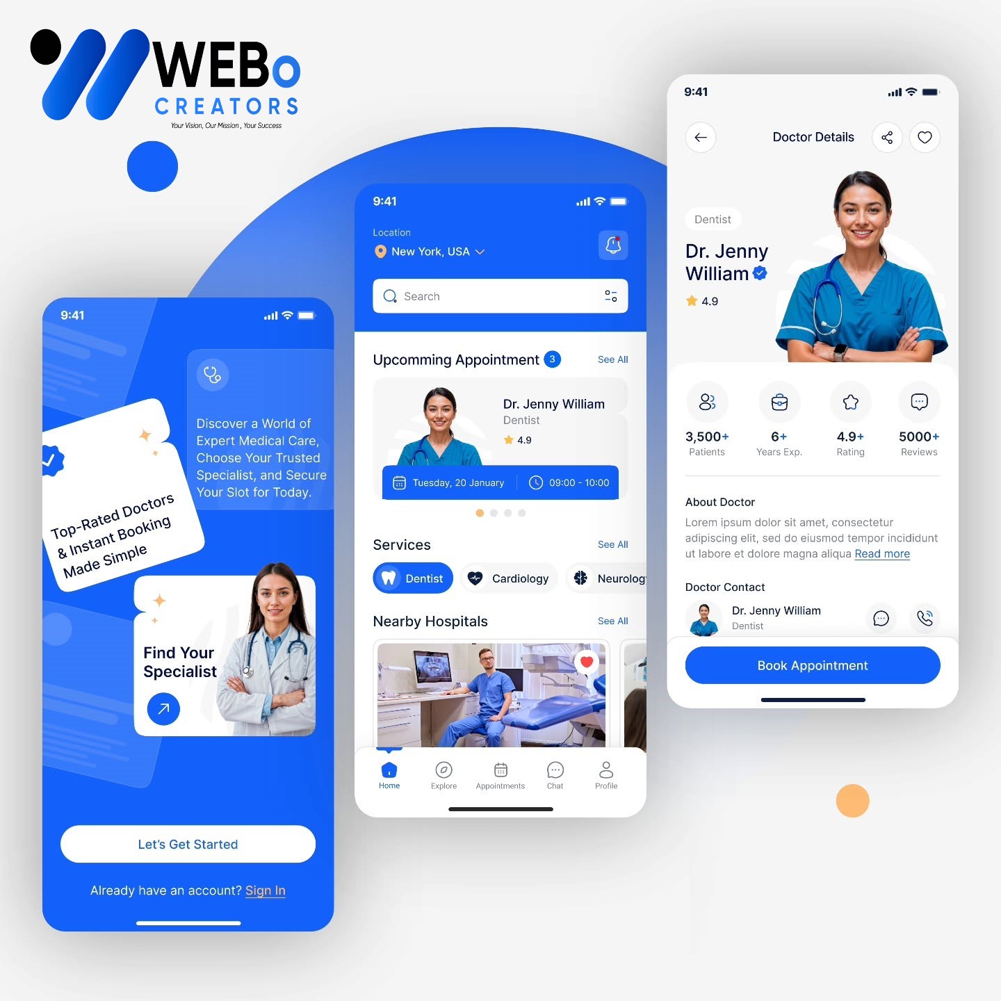 iOS App UI/UX Design | Custom iPhone & iPad Interface Design Jeddah 2026 - Mobile App Design
