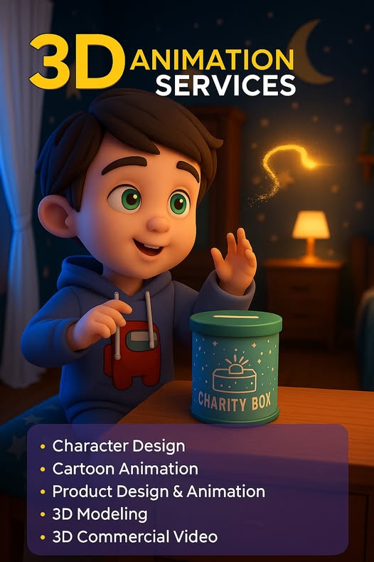 Motion Graphics Services - 3D Animation Studio Agency in Jeddah