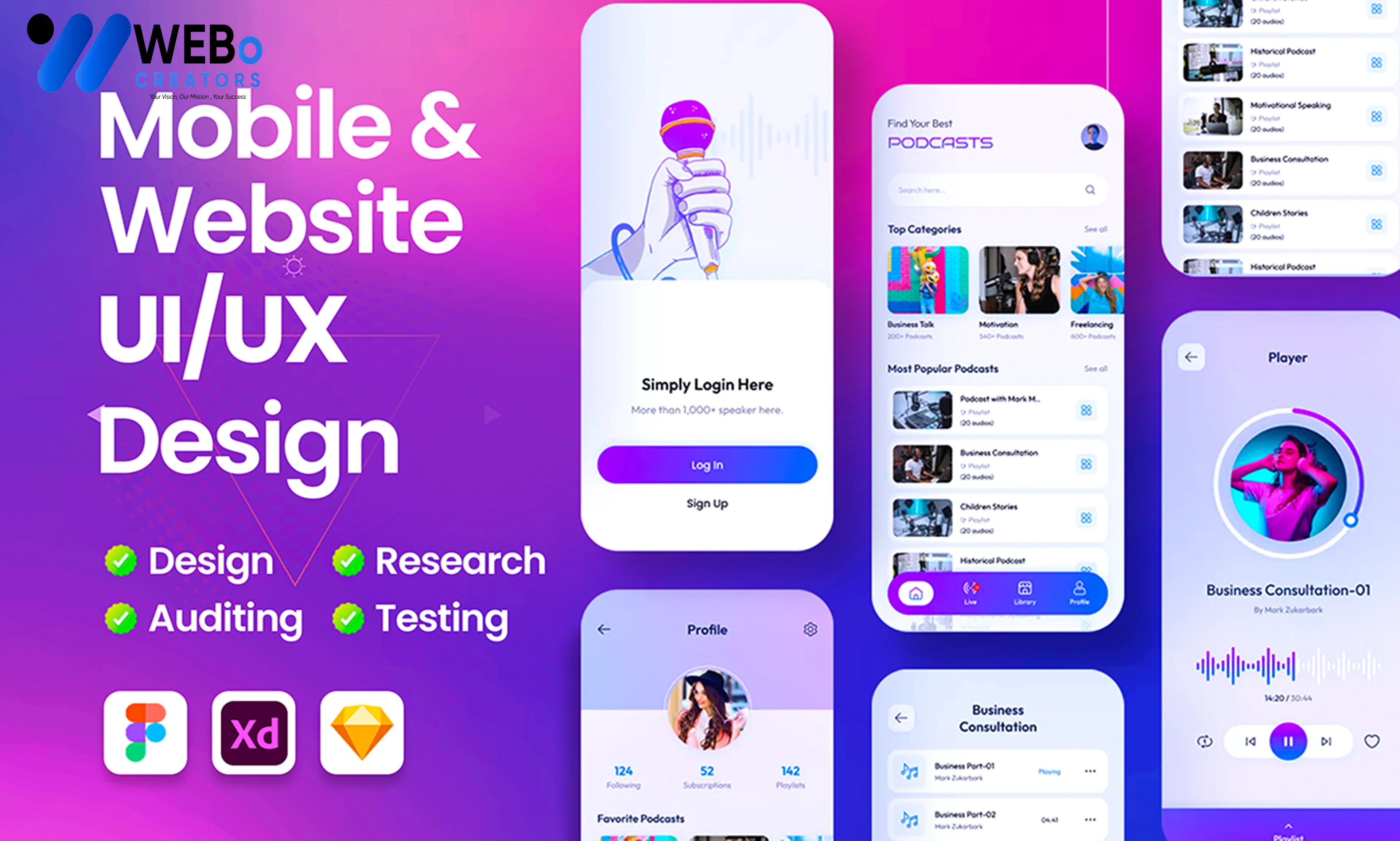 Flutter App UI/UX Design | Beautiful Flutter Interface Design in Jeddah